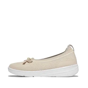 รองเท้าทรงบัลเล่ต์ ผู้หญิง รุ่น SUPER-Q BOW KNIT BALLET FLATS