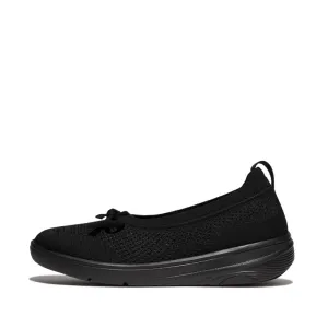 รองเท้าทรงบัลเล่ต์ ผู้หญิง รุ่น SUPER-Q BOW KNIT BALLET FLATS