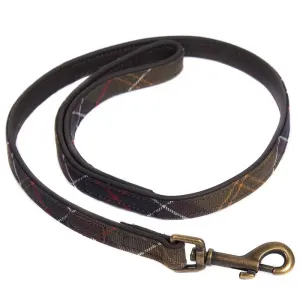 50% OFF - BARBOUR Classic Leather Dog Lead - Tartan