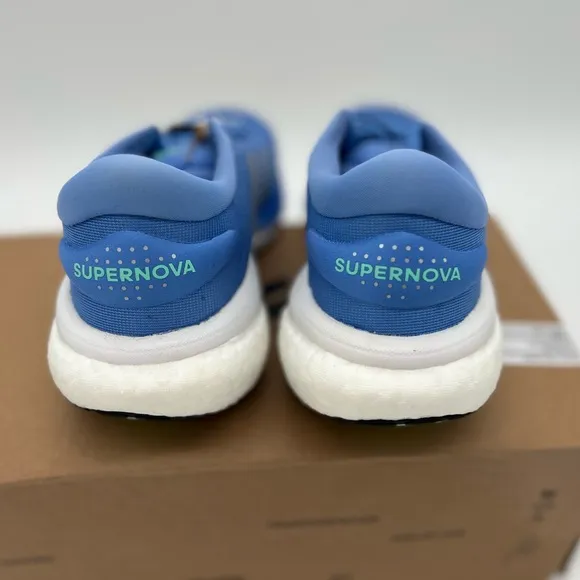 adidas Supernova 2 Running Shoe, Blue Fusion/Silver Metallic/Pulse Mint, 6.5 US