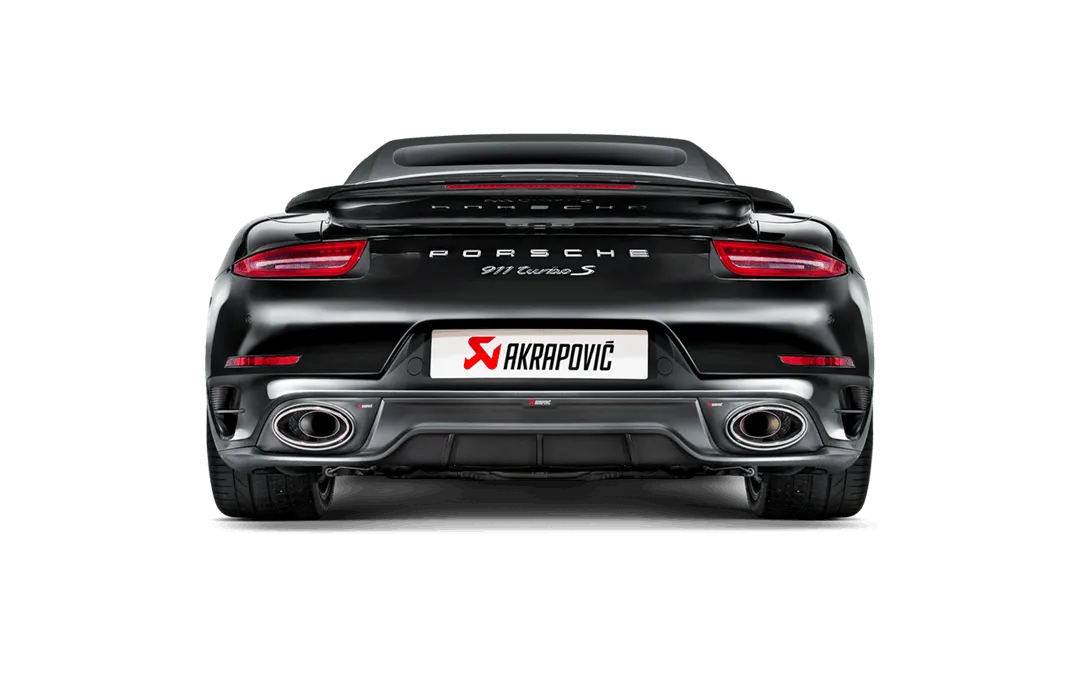 Akrapovic 991 / 911 Turbo / S Slip-On Performance Exhaust