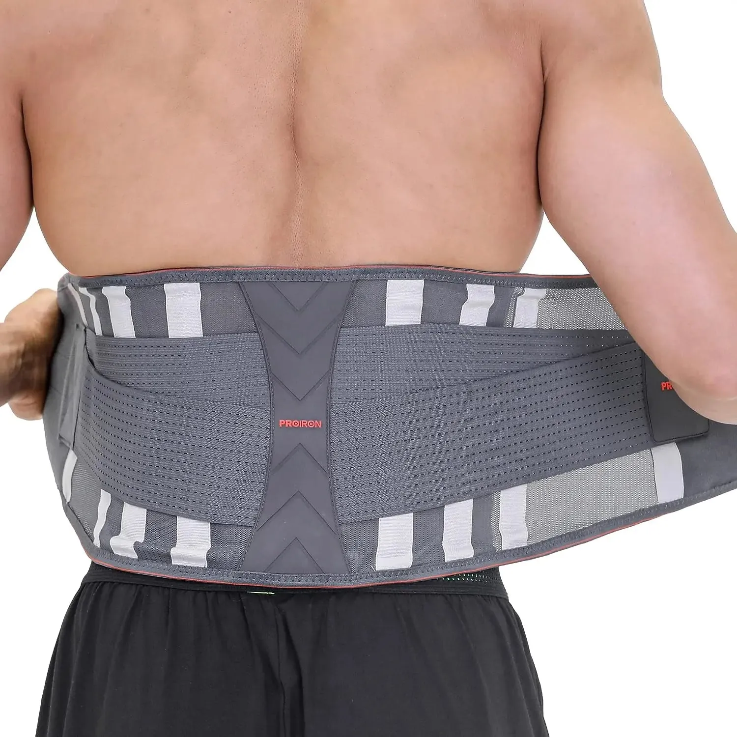 Breathable Lower Back Support Belt - 3 Sizes, M/L/XL