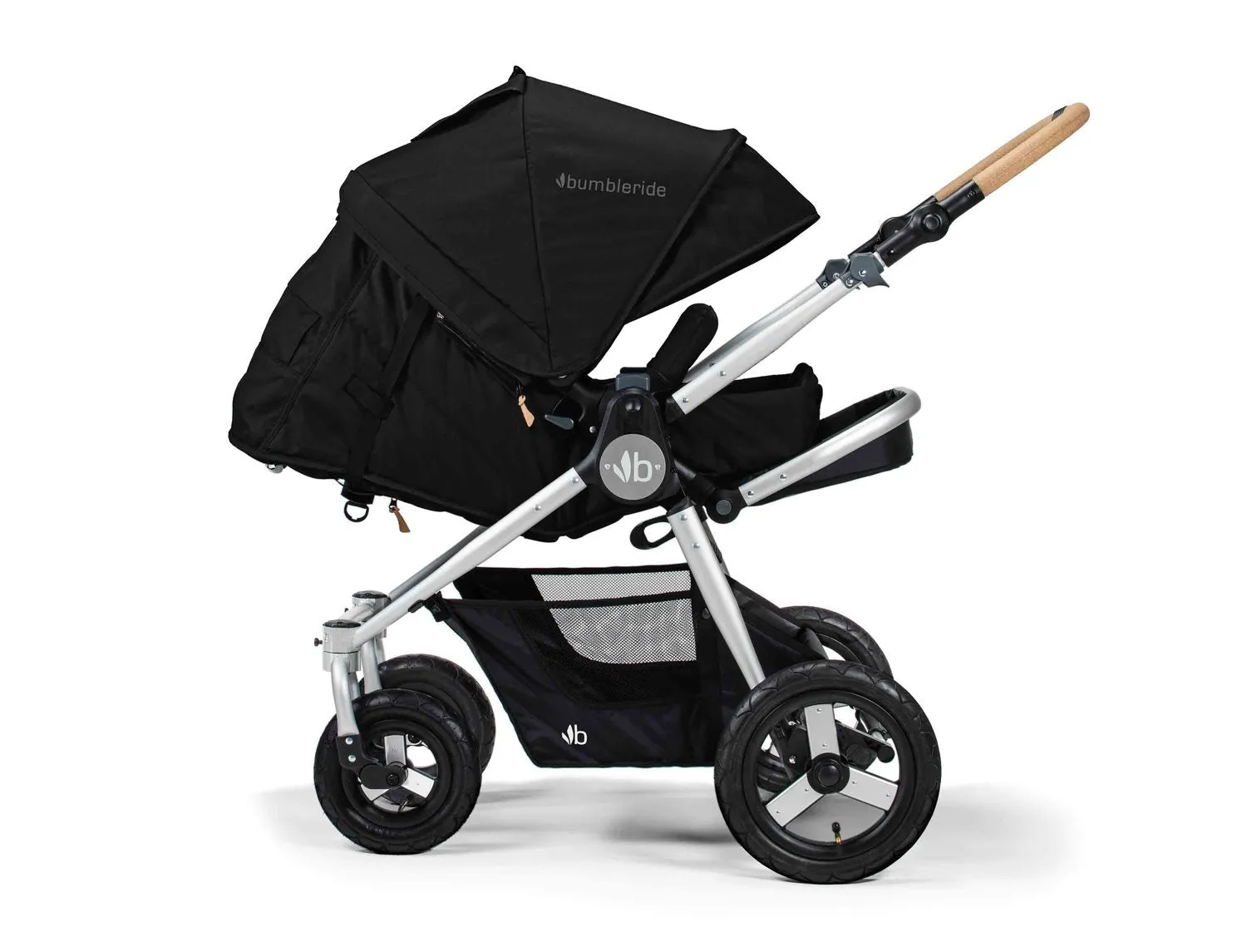 Bumbleride Era Stroller - Silver Black - Low Stock