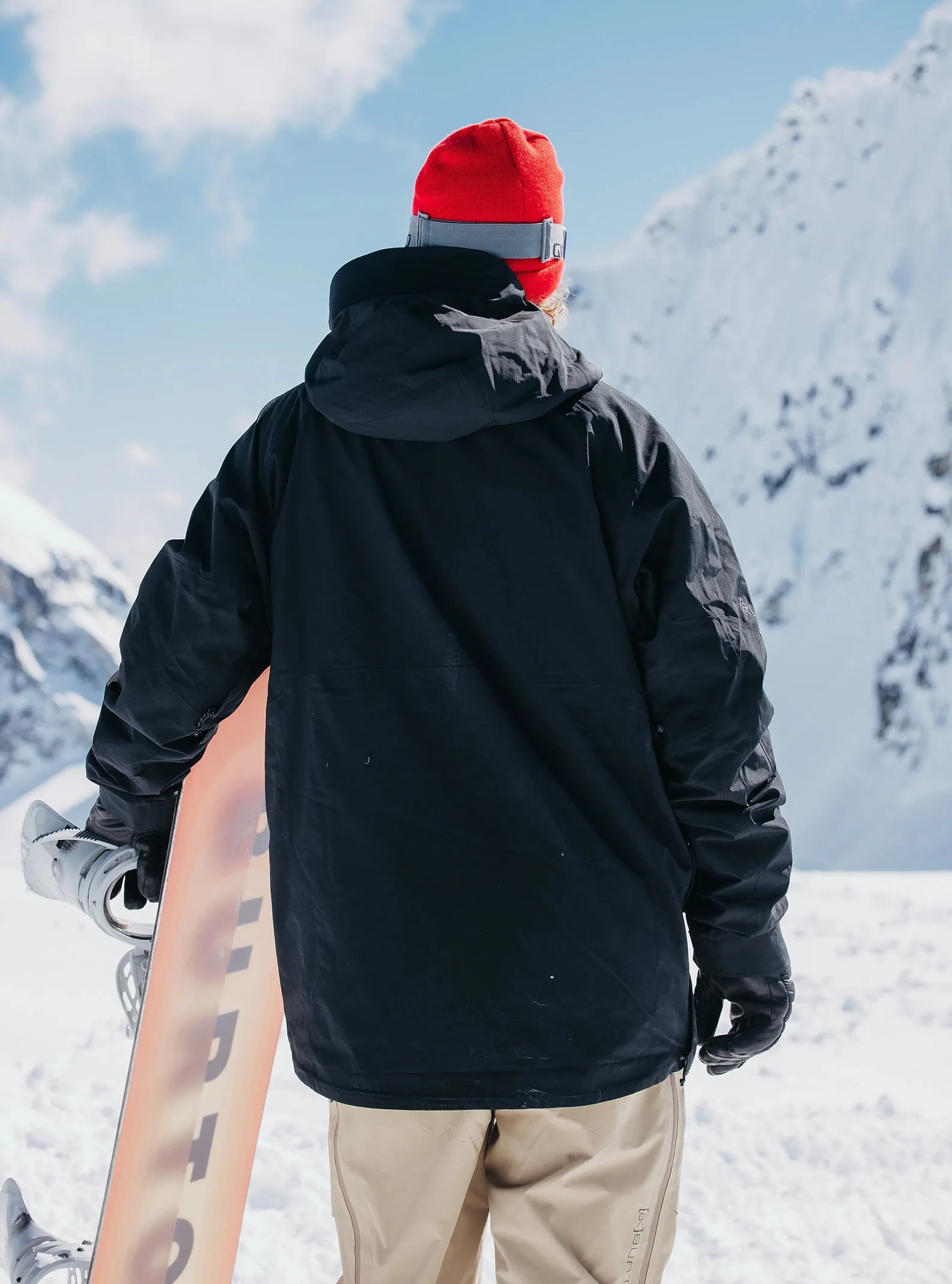 Burton [ak] Velocity GORE-TEX Anorak Jacket Mens 2025 Black