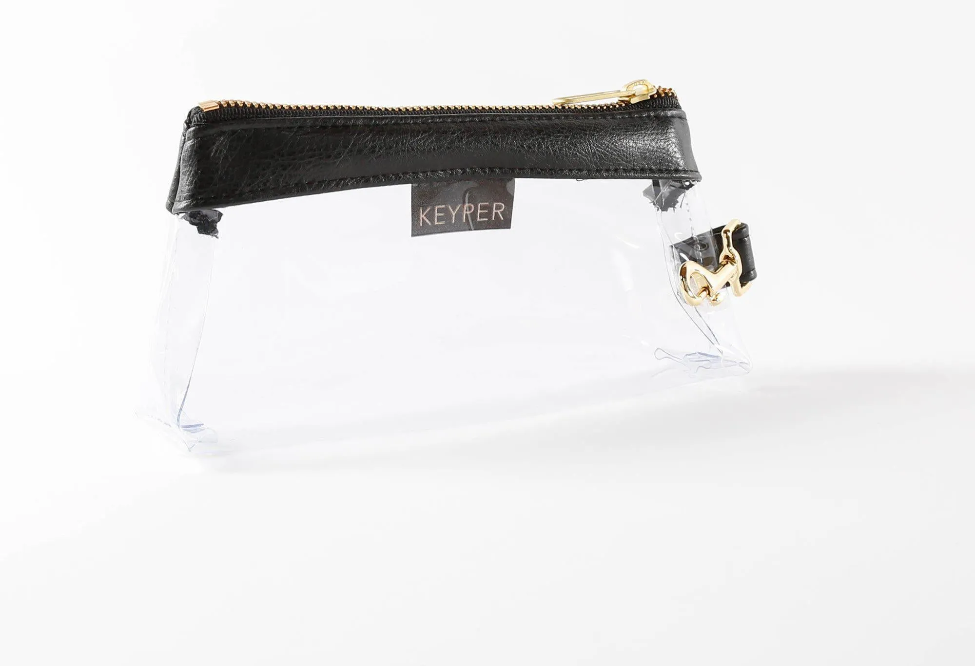 Classic Black Vegan Leather Bag