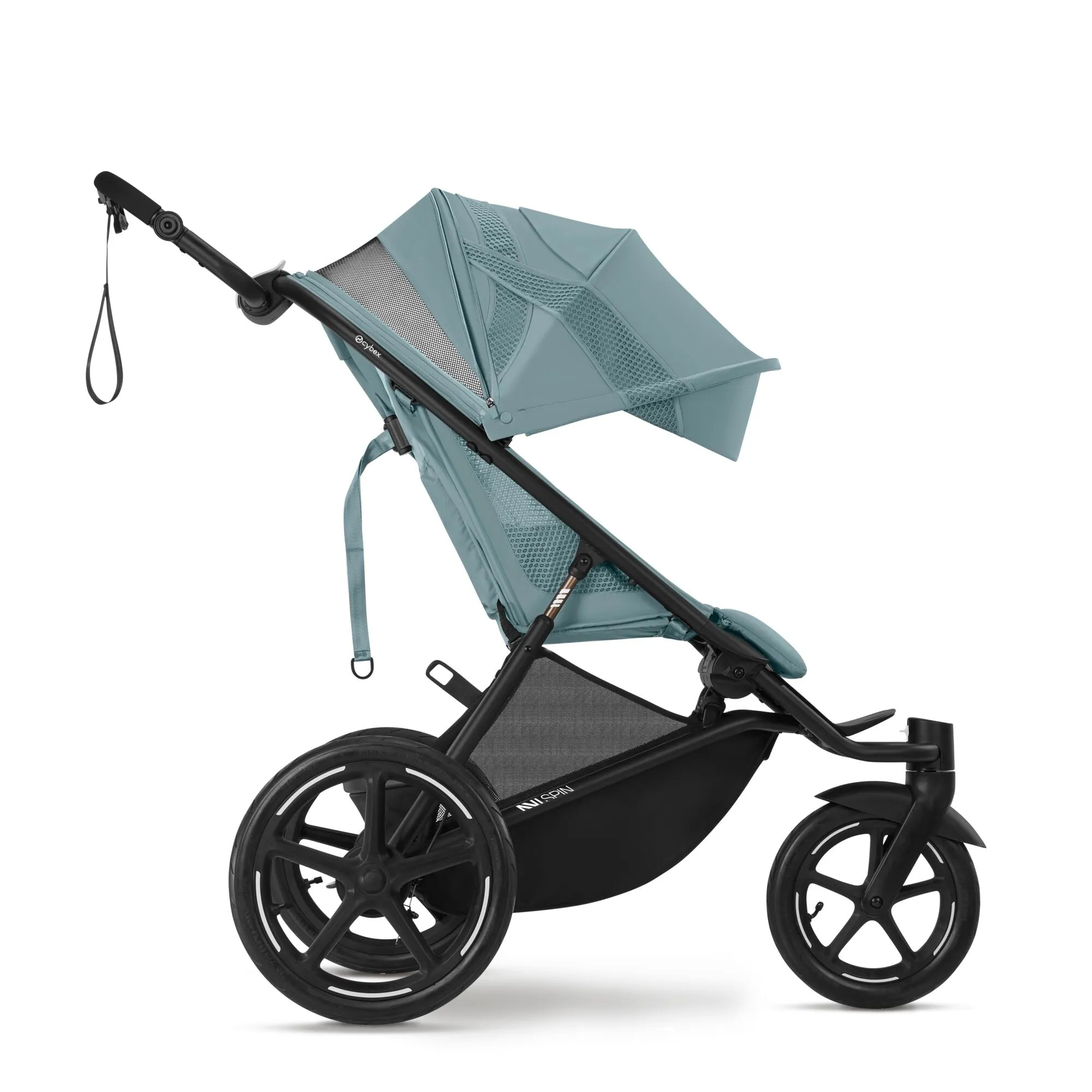 Cybex AVI Spin Stormy Blue Bundle with Cloud G Car Seat & Base