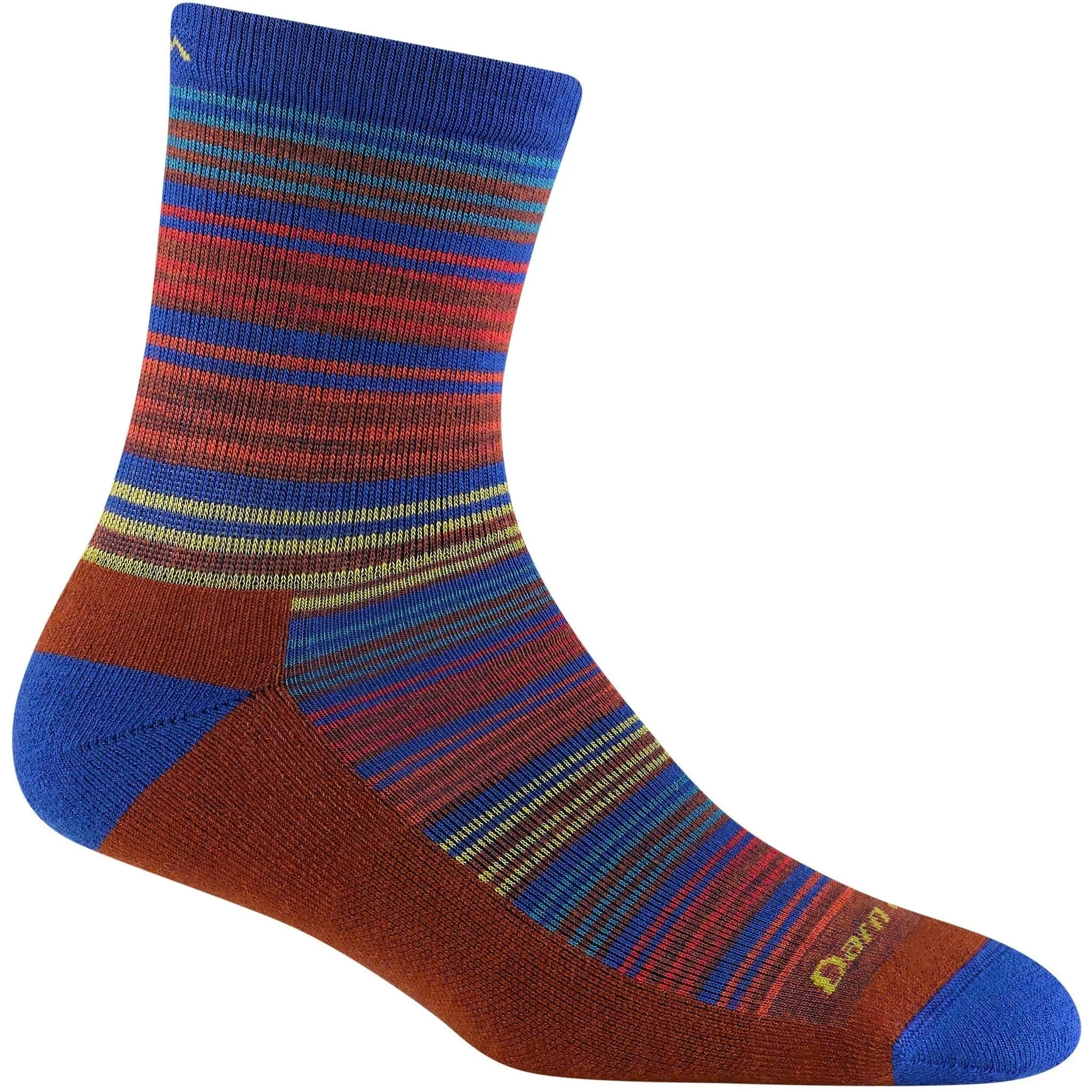 Darn Tough Kids Zebra Canyon Micro Crew Lightweight Hiking Socks - Clearance