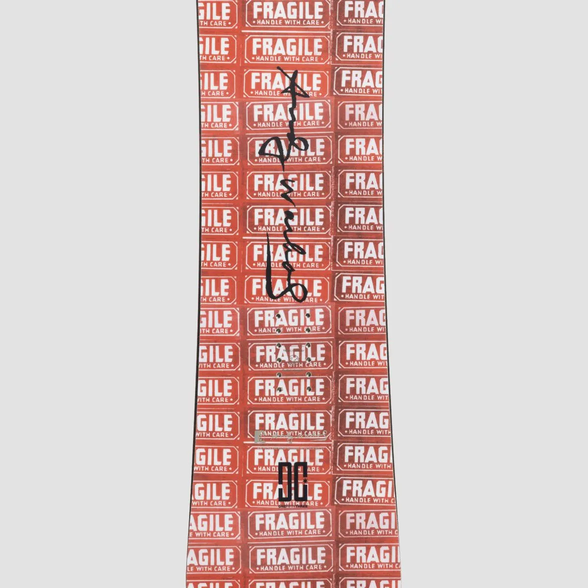 DC x Andy Warhol Ply Snowboard Red Fragile 159cm