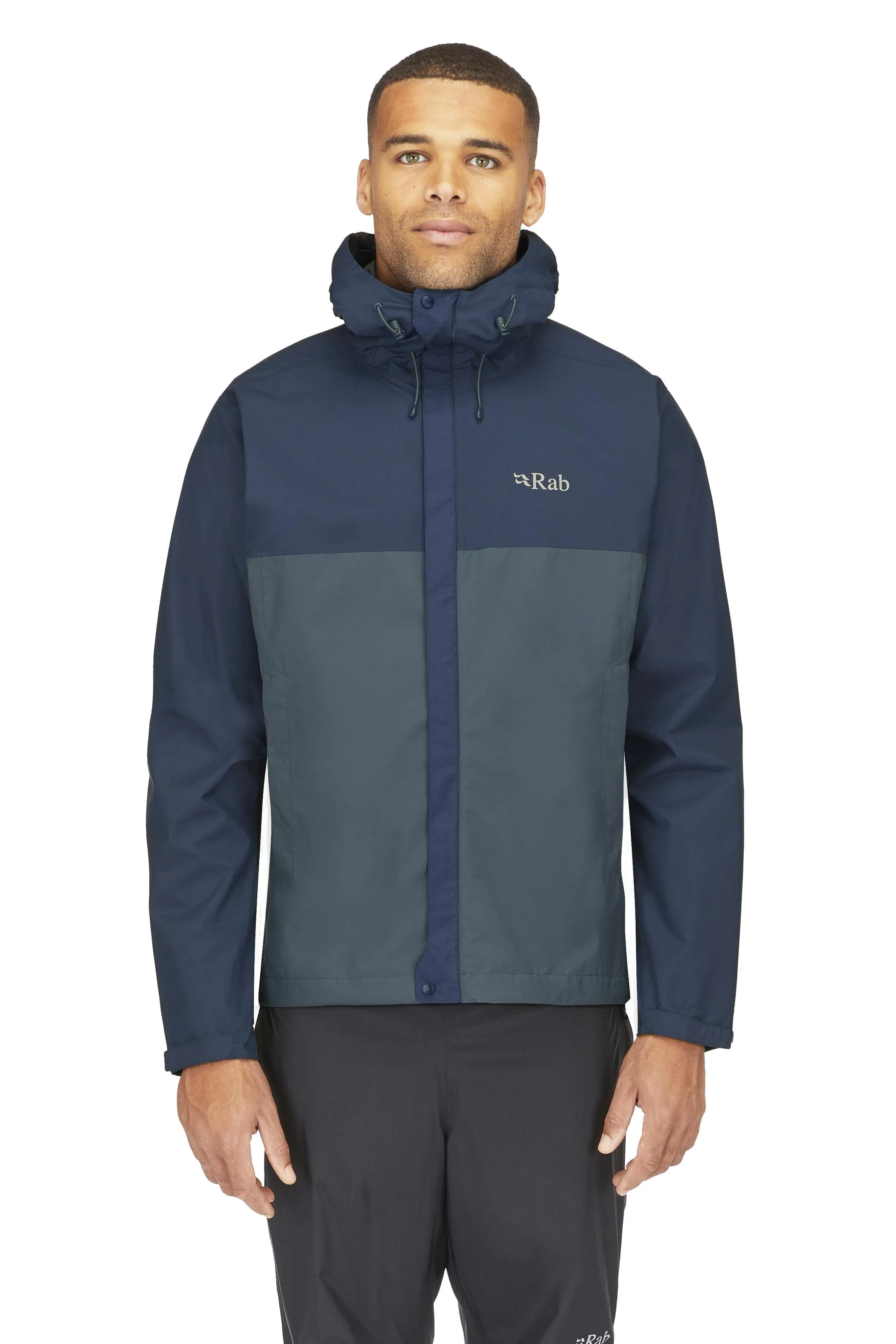 DOWNPOUR ECO JACKET - TEMPEST BLUE/ORION BLUE