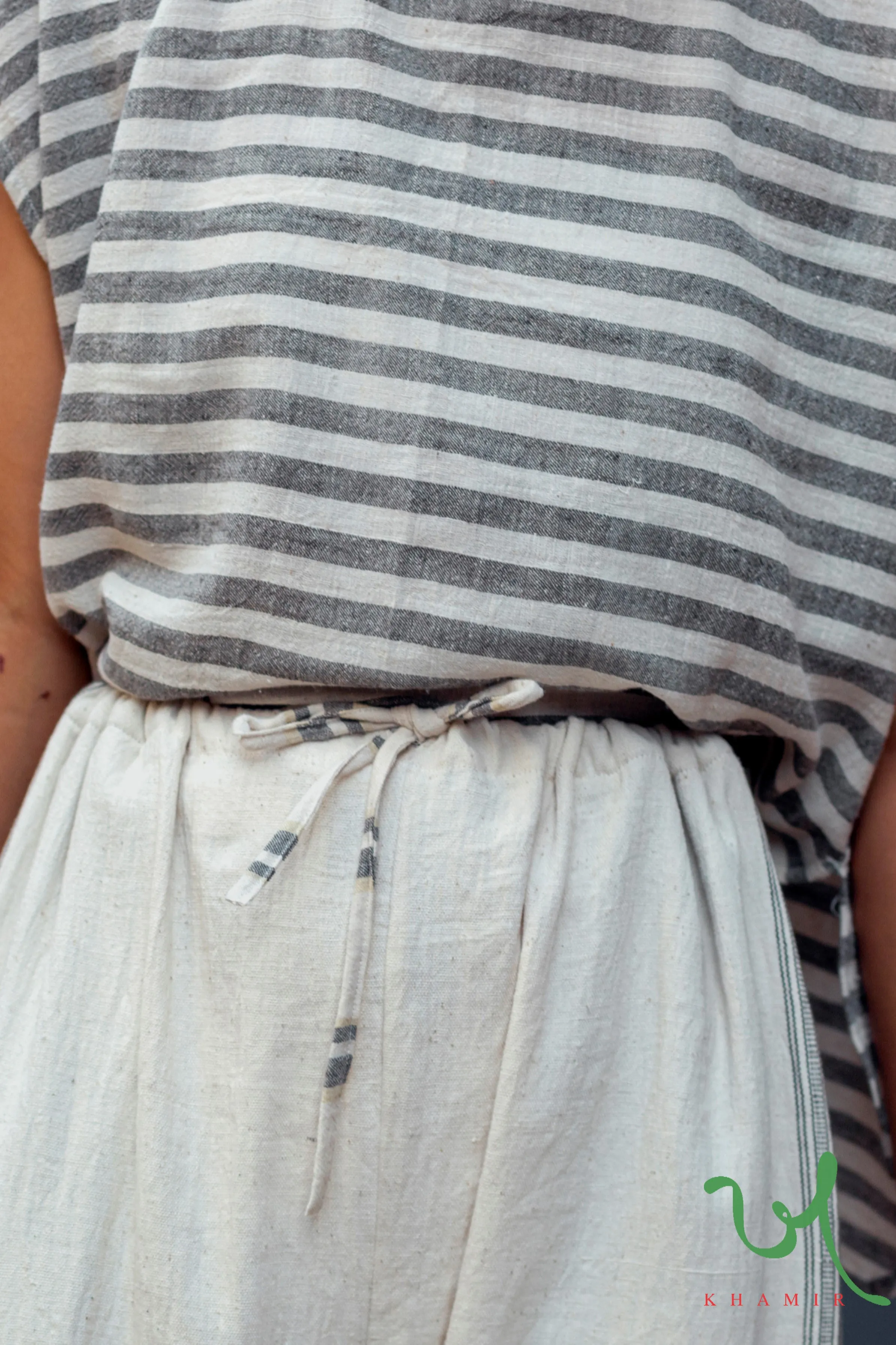 Drawstring Kala Cotton Pajama