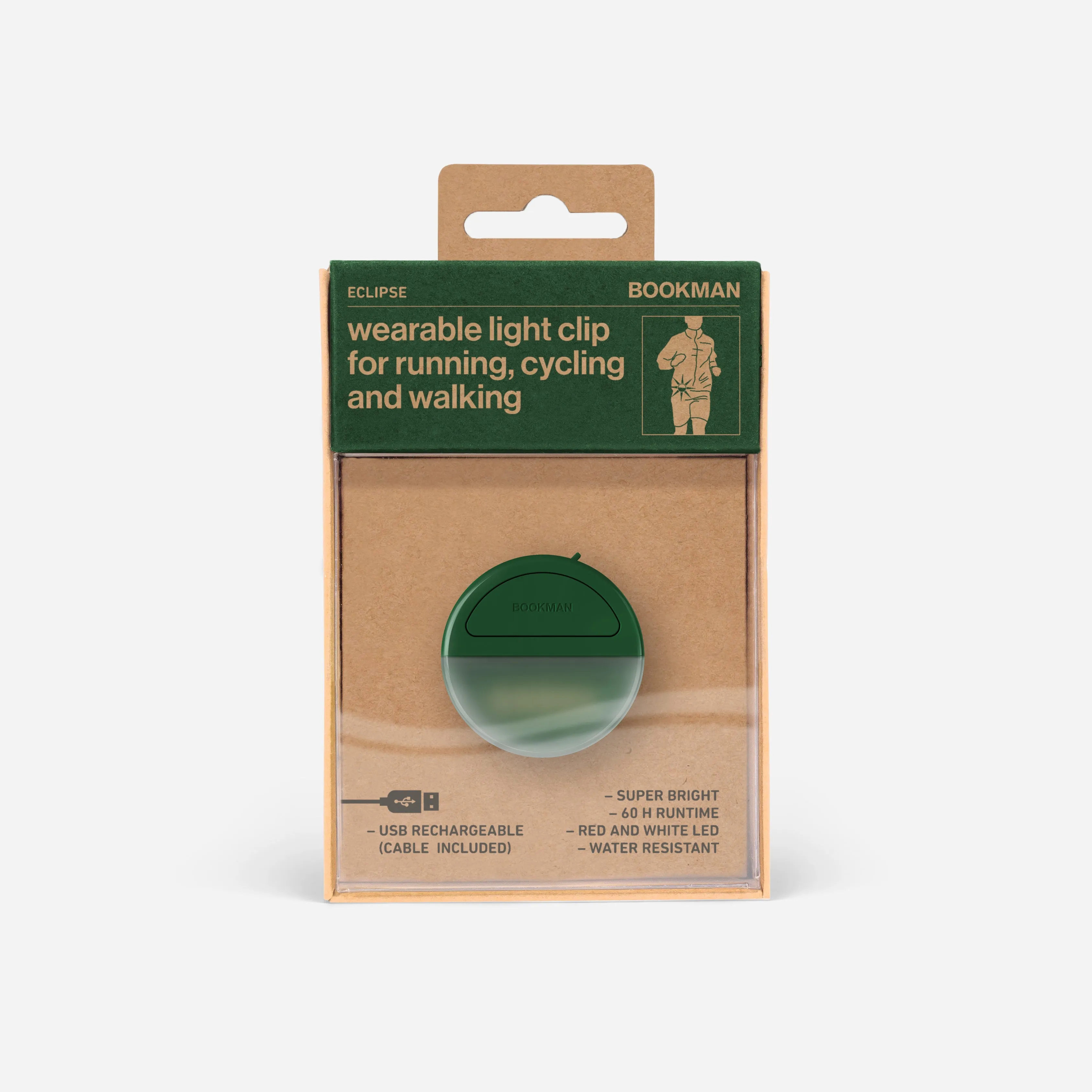 Eclipse wearable light - Green