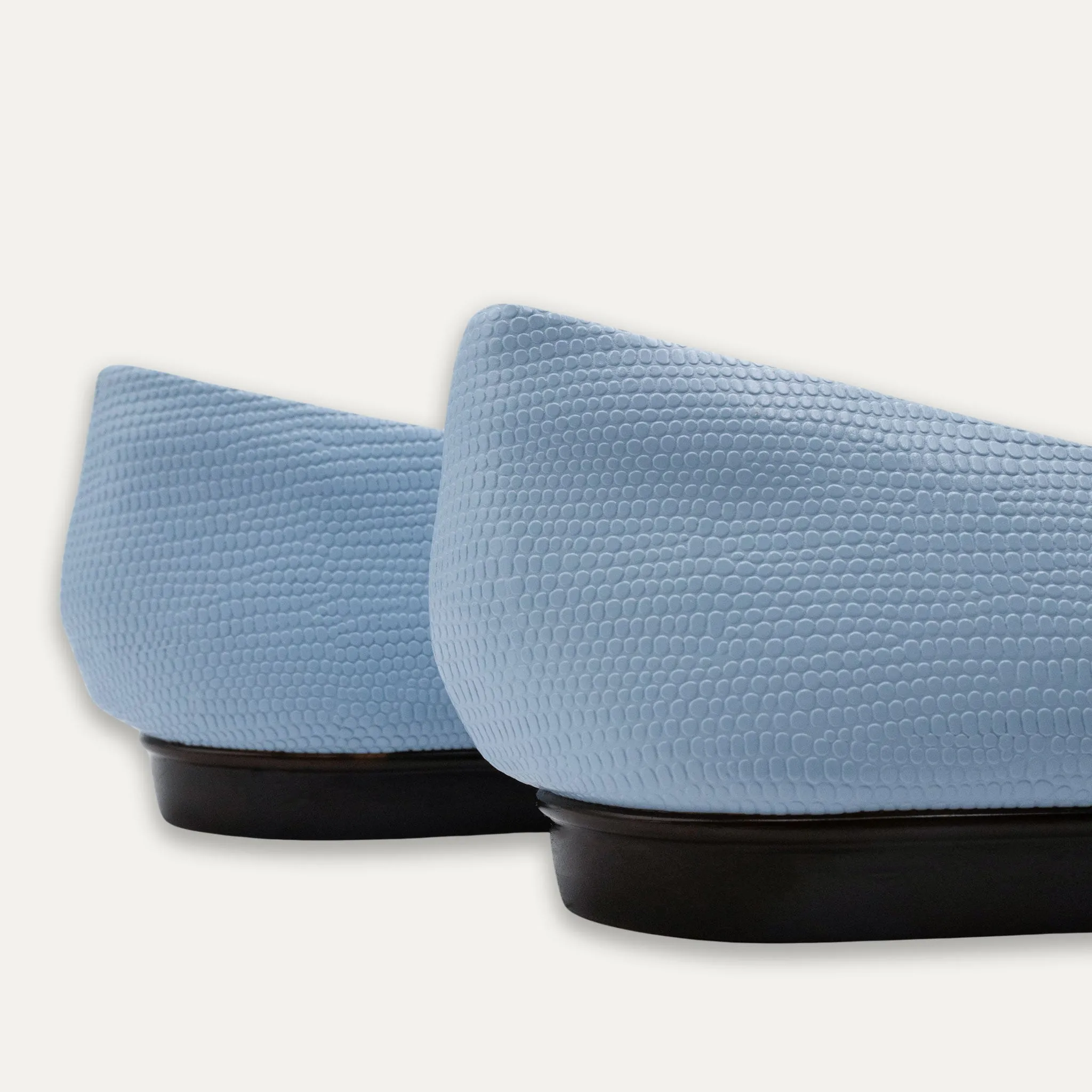 Ese Blue Ballet Flats