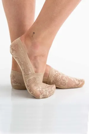 ❤️GYPSY FOX - No-Slip Floral Lace Socks by Aili's Corner