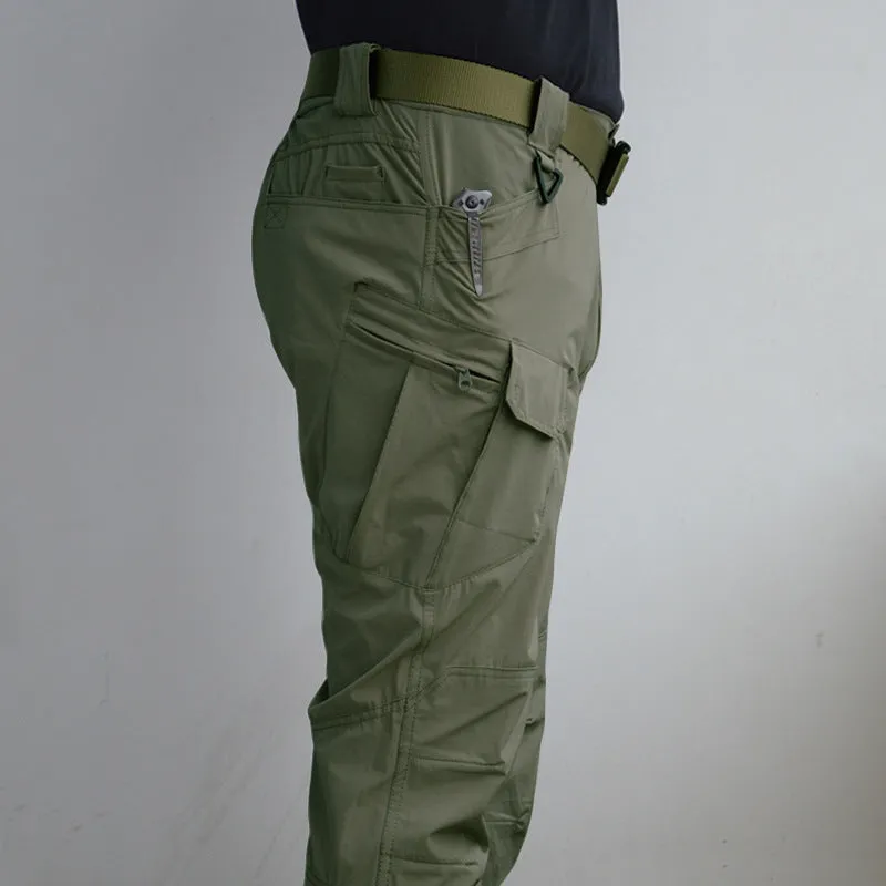 INSTOCK- Summer tactical men's military fan overalls multi-bag