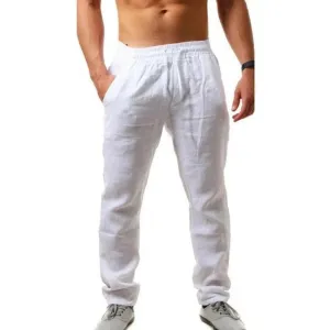 Obsidian Phoenix Men's Cotton Linen Pants