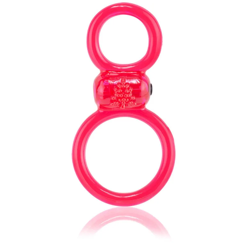 Ofinity Plus - Dual Vibrating Ring - Red