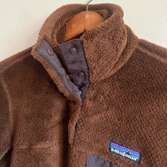 Patagonia Half Snap Re-Tool fleece brown Women’s size small