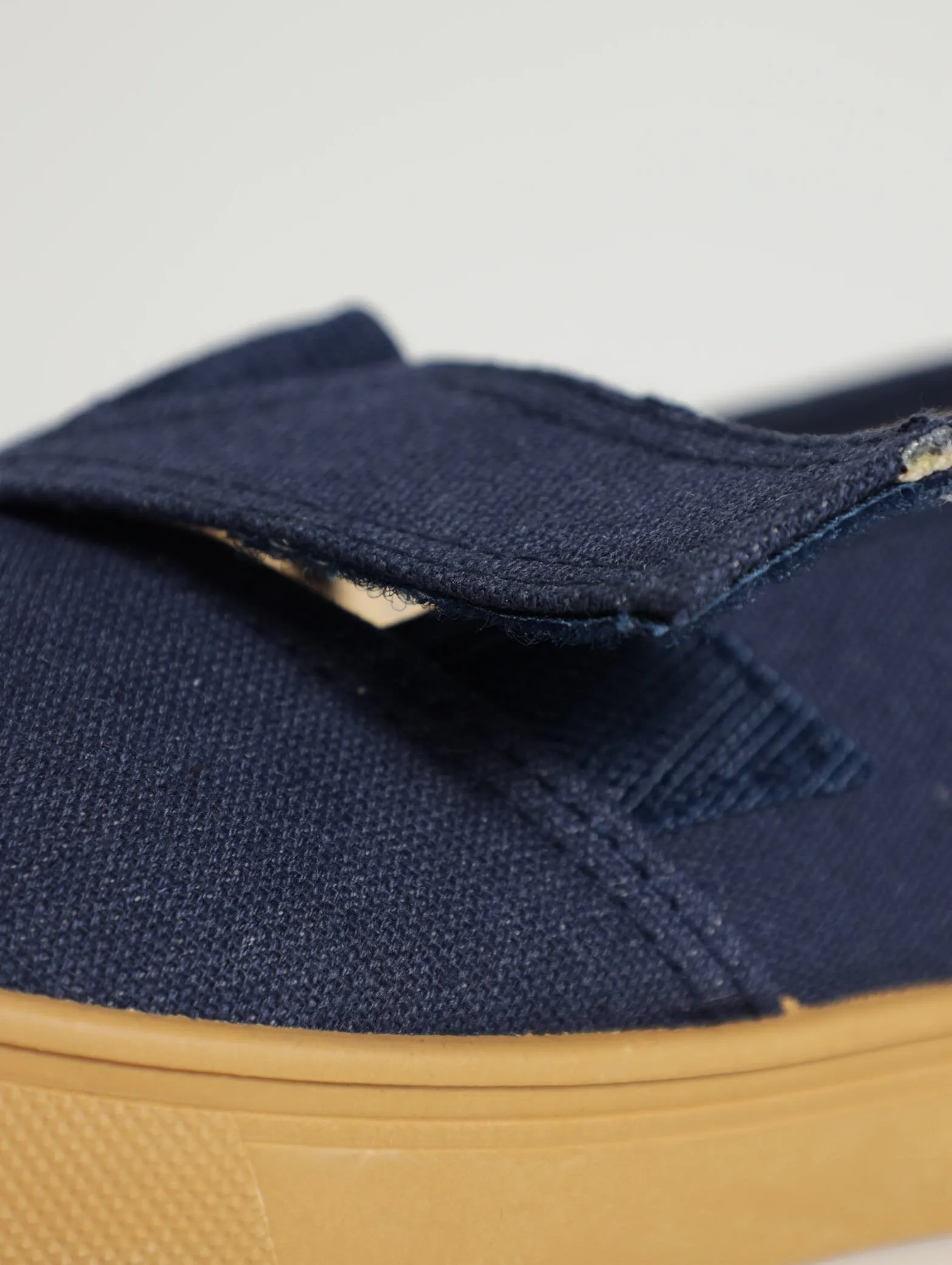 Pre-Boys Velcro Slip-On Sneaker - Navy