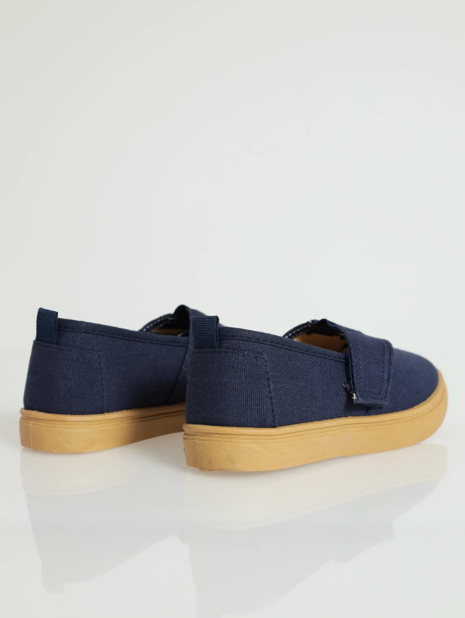 Pre-Boys Velcro Slip-On Sneaker - Navy