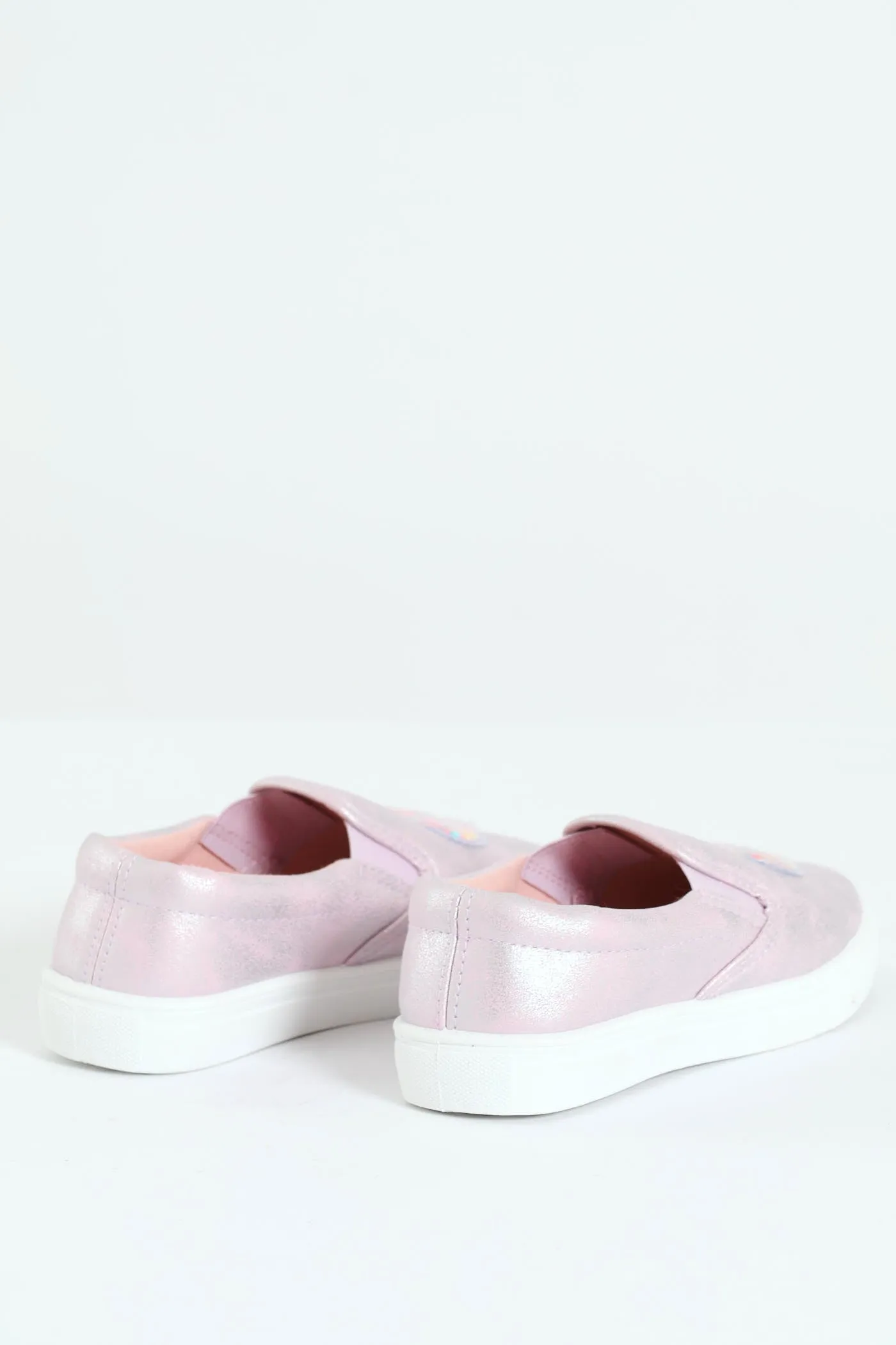 Pre-Girls Sprinkle Heart Slip On Sneaker - Lilac