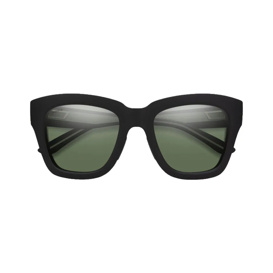 Smith Sway Matte Black - ChromaPop Polarized Gray Green