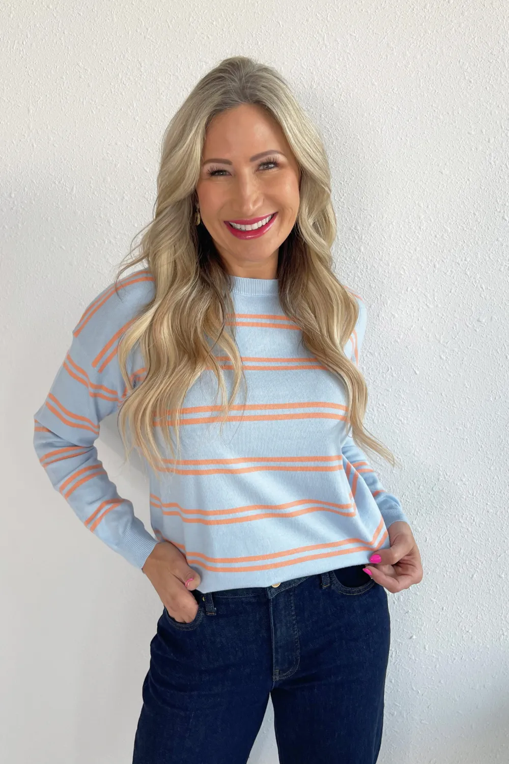 Striped Lightweight Sweater