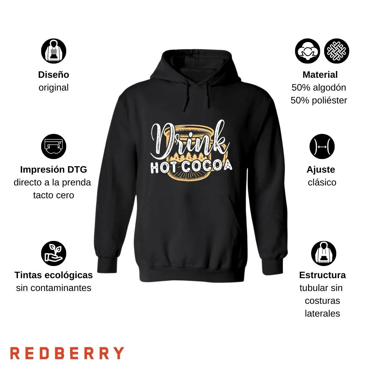 Sudadera Deportiva Mujer Navideña Hoodie 031