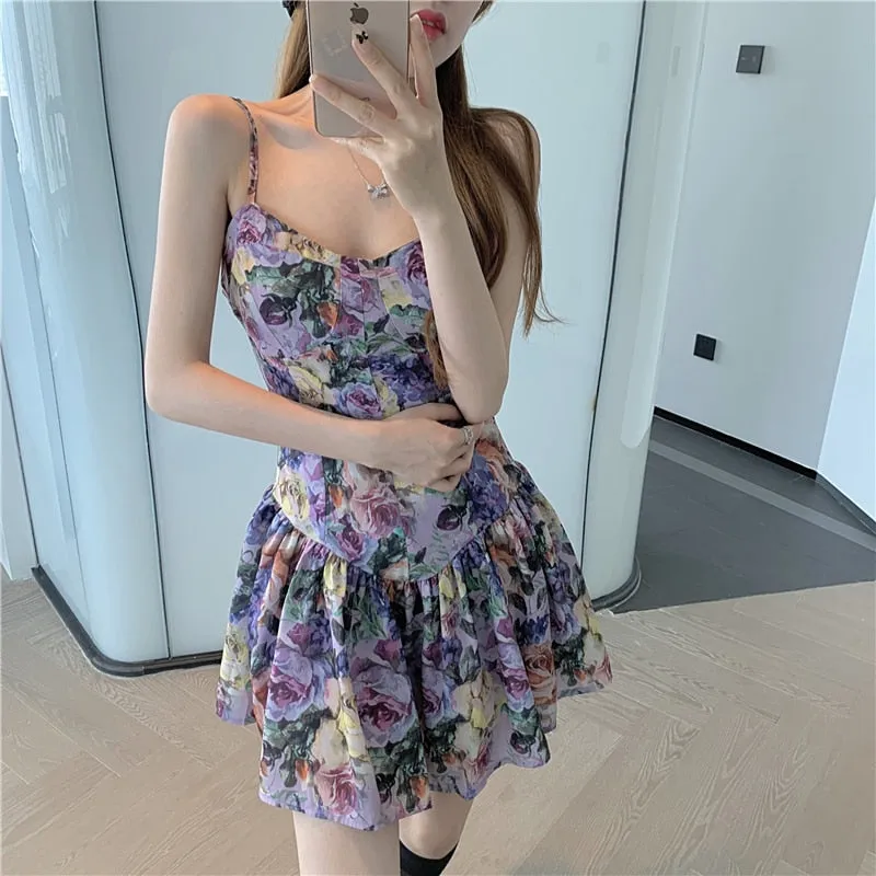 Summer Slip Dress Korean Fashion  Sundress
