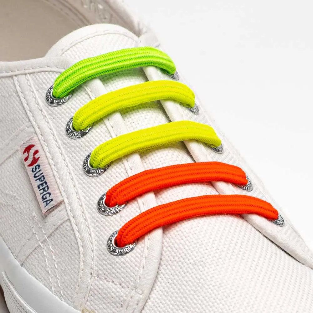 uLace Kiddos No-Tie Sneaker Laces - Neons