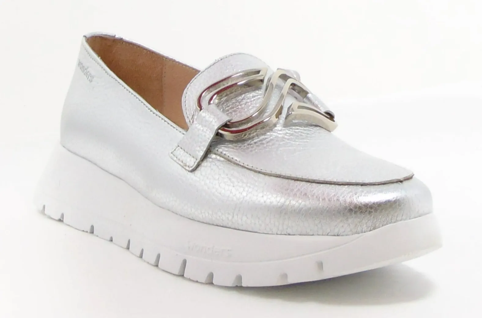 Wonders A2462 Sidney Moccasin Silver